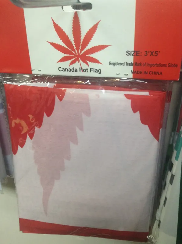 Canada Pot Flag 3x5
