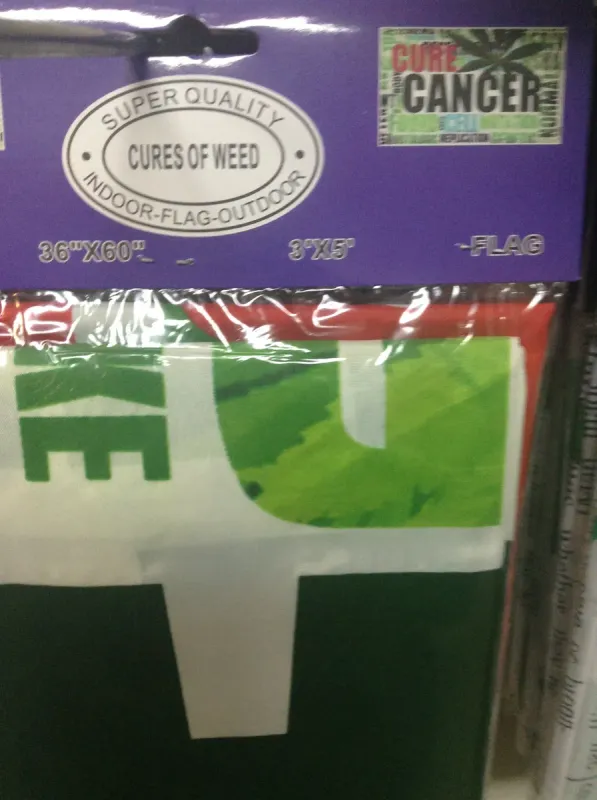 Cures of Weed Flag 3x5