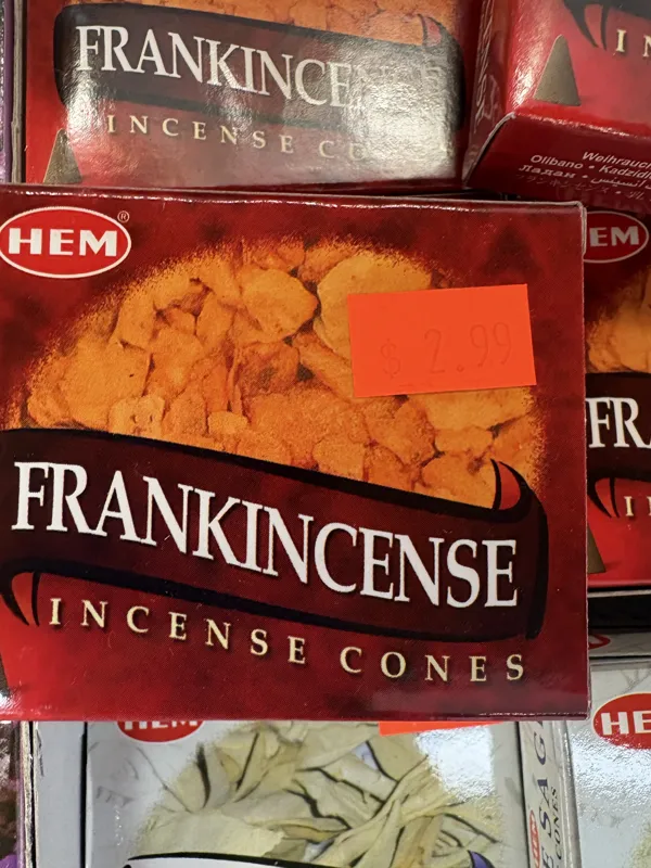 HEM Frankincense Incense Cones