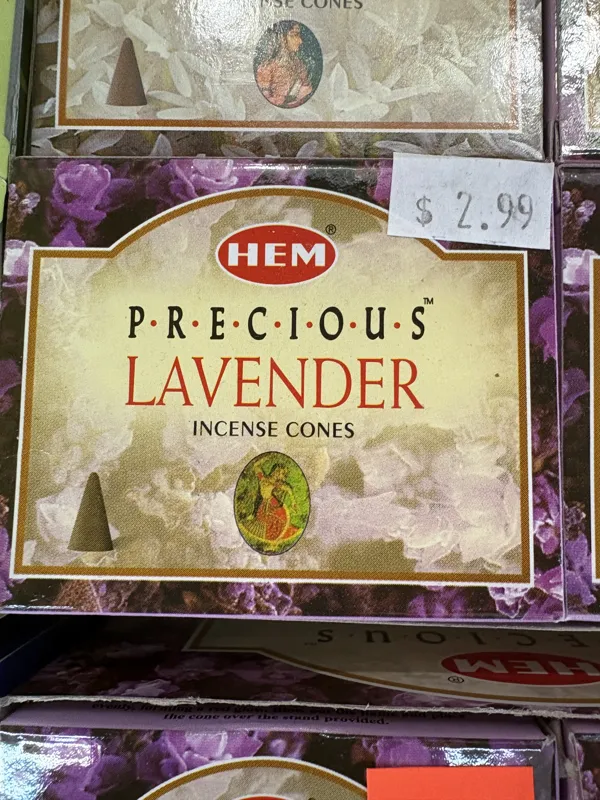 HEM Precious Lavender Incense Cones