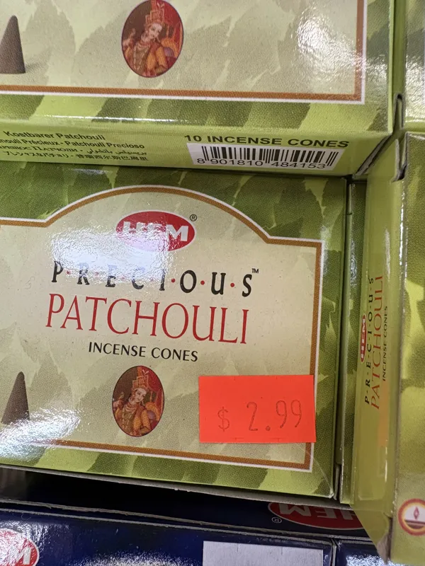 HEM Precious Patchouli Incense Cones