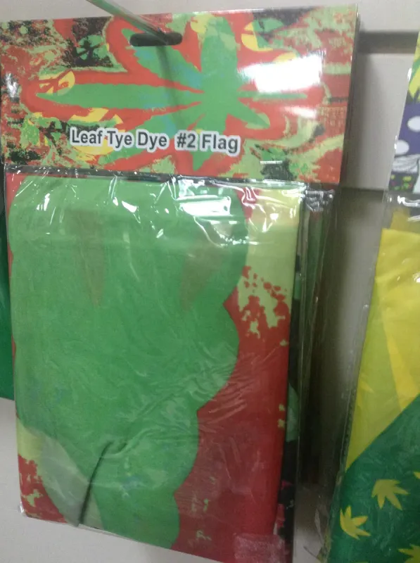 Leaf Tye Dye Flag #2