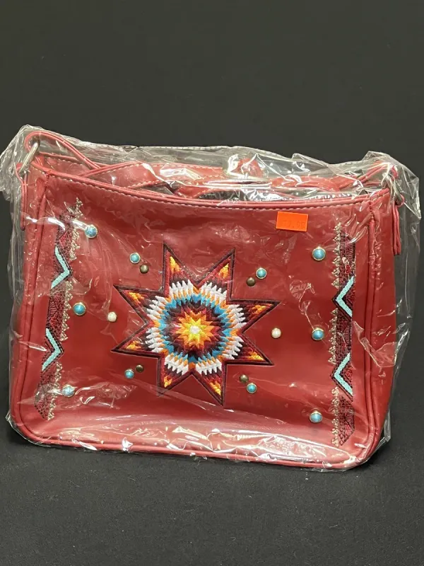Western Crossbody Purse - Star Medallion