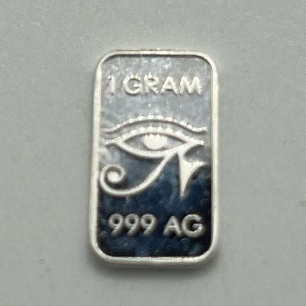 1 Gram Silver Coin – AMX Eye of Rah - Image 2