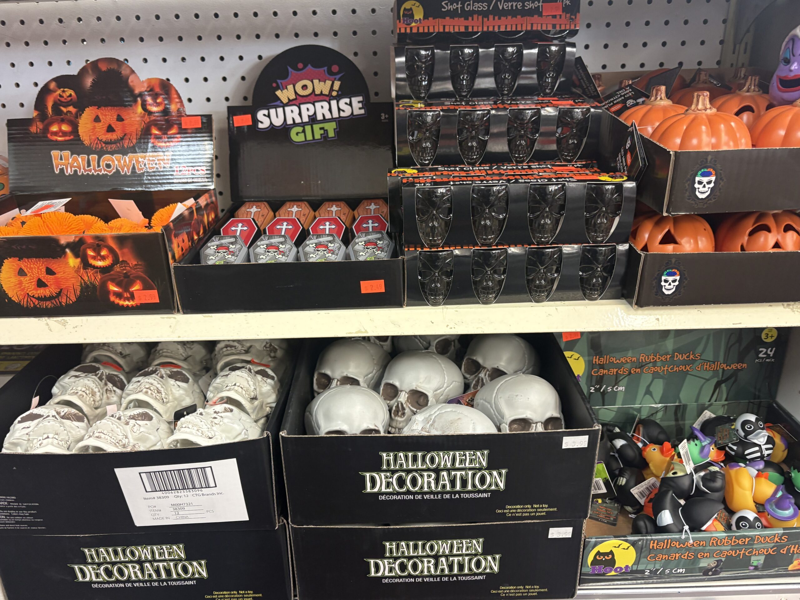 Halloween toys at Penny Profit